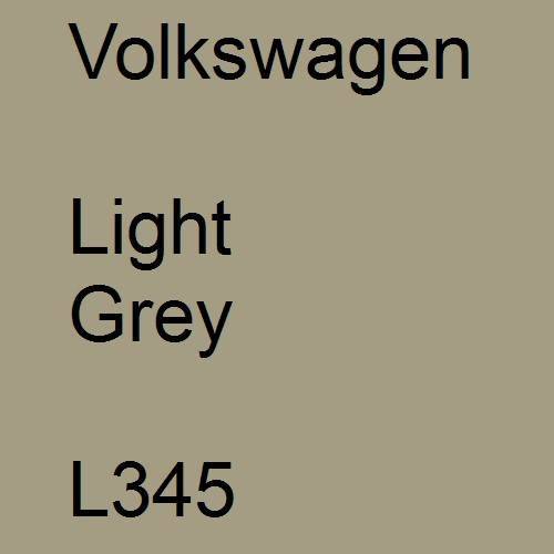 Volkswagen, Light Grey, L345.